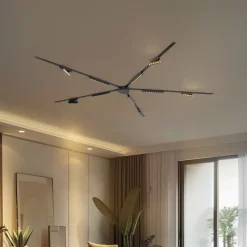 Skinnesystem 48V Lumaro, 10 LED-lister, sort, CCT