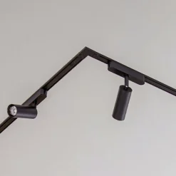 Skinnesystem 48V Lumaro spots 16-flg. sort Ø4cm dæmpbar