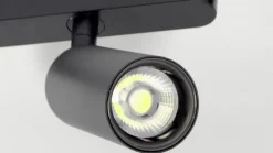 Skinnesystem 48V Lumaro spots 5 lyskilder sort Ø 4cm dæmpbar