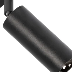 Skinnesystem 48V Lumaro spots 5 lyskilder sort Ø 4cm dæmpbar