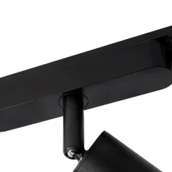 Skinnesystem 48V Lumaro spots 5 lyskilder sort Ø 4cm dæmpbar