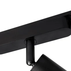 Skinnesystem 48V Lumaro, spots, 11 lyskilder, sort, Ø4cm, dæmpbar