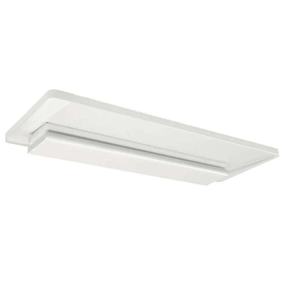 Skinny LED-væglampe, hvid, aluminium, PMMA, op/ned