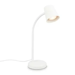 Skriva bordlampe, GU10-fatning, hvid