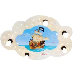 Skyformet Capt'n Sharky loftlampe med LED’er