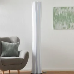 Slamp Bach gulvlampe, højde 184 cm, hvid