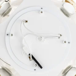 Slamp Mida væglampe, 50 cm, hvid-guld