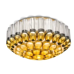Slamp Odeon Ceiling Loftlampe, guld, Ø 65 cm
