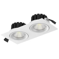 SLC DL04 Square X2 LED-lampe 2700 K hvid