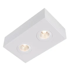 SLC DL04 Surface X2 påbygningslampe 2.700K hvid