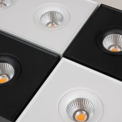 SLC DL04 Surface X1 påbygningslampe 3.000 K sort