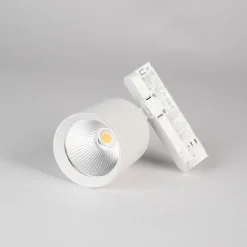 SLC LED track spot Fox, hvid, 3.000 K, 3-fase skinne