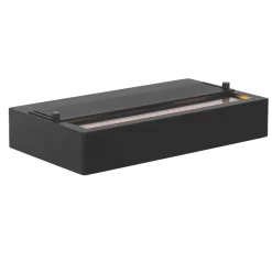 SLC LED-væglampe Illumin8, sort, CCT, aluminium