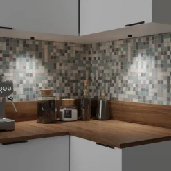 SLC MiniOne Fast LED-indbygningslampe sort 3.000K