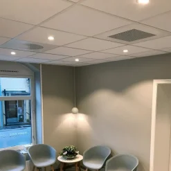 SLC One 360° LED-indbygningslampe dæmp-til-varm aluminium