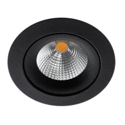 SLC One 360° SunLike LED indbygningslampe sort 930