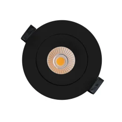 SLC OnePro LED-indbygningsdownlight sort 4.000 K