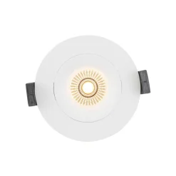 SLC OnePro LED-indbygningsdownlight hvid 3.000 K
