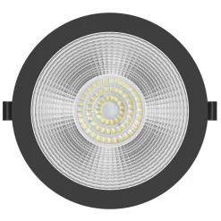 SLC Shift LED-indbygningsspot Ø 22,8cm CCT, sort