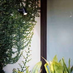 Slot udendørs LED-vægspot, fremspring 20 cm