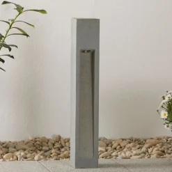 SLV Arrock Stone LED-stibelysning lavet af natursten