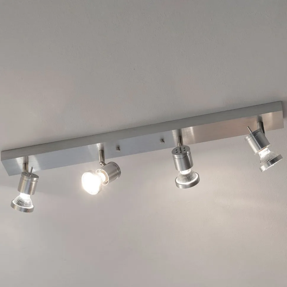 SLV Asto 4-lys loftspot med dekorativ ring