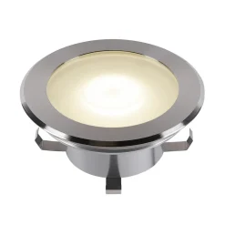 SLV Dasar Flat 120 LED-gulvlampe til indbygning, 3.000 K