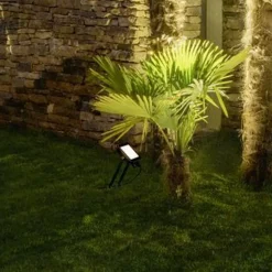 SLV Floodi LED udendørs spotlight, IP65, bredde 16 cm