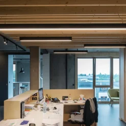 SLV Glenos LED-pendel 205 cm sort