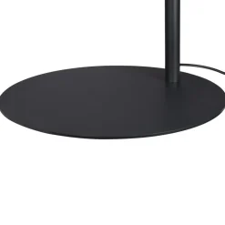 SLV LED-gulvlampe One Bow FL, sort, stål, højde 232 cm