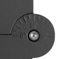 SLV LED-sokkellampe S-Cube 35, antracit, aluminium, højde 35 cm