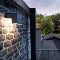 SLV L-Line Out LED udendørs væglampe CCT, bredde 15 cm