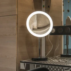 SLV Maganda LED-bordspejl, rundt, justerbart, CCT