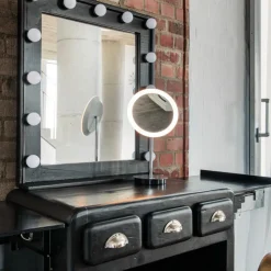 SLV Maganda LED-bordspejl, rundt, justerbart, CCT