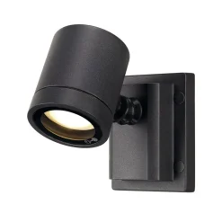 SLV Myra udendørs væglampe 1-lys, antracit