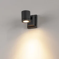 SLV Myra udendørs væglampe 1-lys, antracit