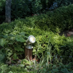 SLV Nautilus udendørs spotlampe, stål