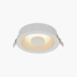 SLV Occuldas 14 indbygningslampe, hvid, aluminium, Ø 14 cm