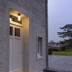 SLV Ovalisk LED udendørs loftslampe CCT