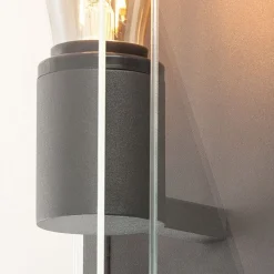 SLV Quadrulo udendørs væglampe i lanterneform