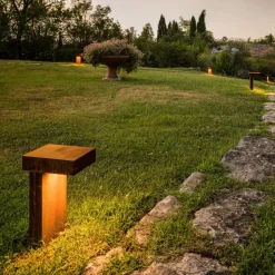 SLV Rusty Pathlight - rustbrun sokkelbelysning