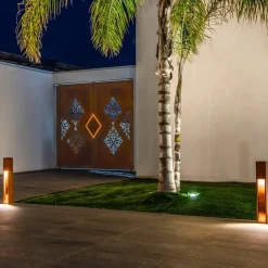 SLV Rusty Slot 80 LED stibelysning, højde 80 cm