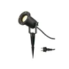 SLV udendørs spotlampe Nautilus Spike XL, sort, aluminium, Ø 6,5 cm