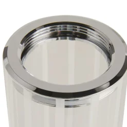 SLV væglampe til badeværelset Lygant dobbelt, krom, aluminium