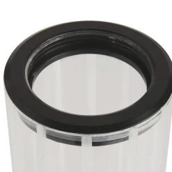 SLV væglampe til badeværelset Lygant dobbelt, sort, aluminium