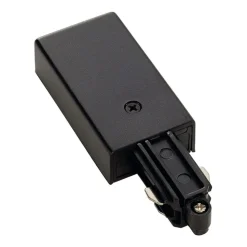 SLV-feeder 1-fase skinne jord venstre sort