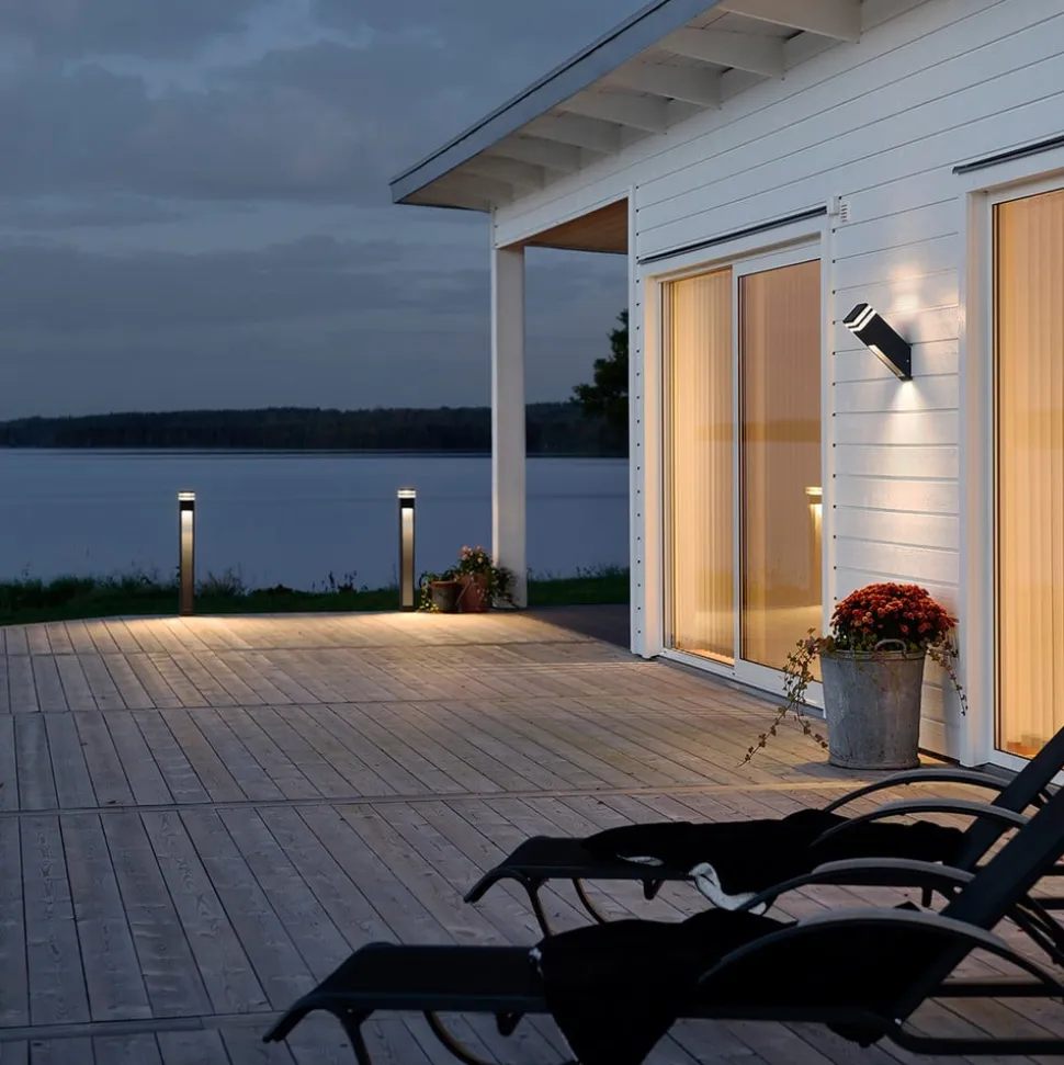 Smal LED vejlampe Massa