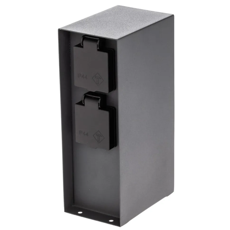 Smart stikkontaktsøjle WLAN 23 cm sandgrå Tuya