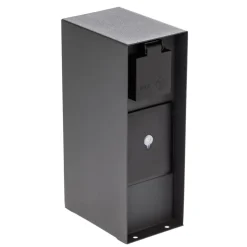 Smart stikkontaktsøjle WLAN 23 cm sandgrå Tuya