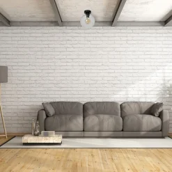 Sofia loftlampe med klart glasskærm